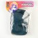 Carnival wig "anime" blue color, long