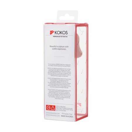 Nozzle with additional stimulation, realistic, TPR, bodily, 12.7 cm-4