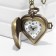Pocket clock "Heart", quartz, D dial-1.5 cm