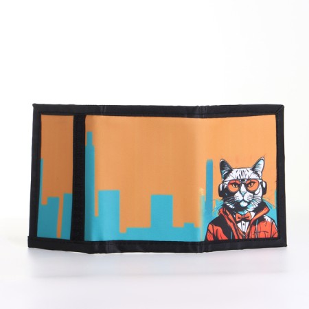 Children's wallet on Velcro "chosen", color orange color-3