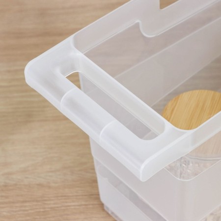 Controller Conditioner with a handle on wheels, 12.5 l, 45 × 16 × 25.5 cm, transparent-3