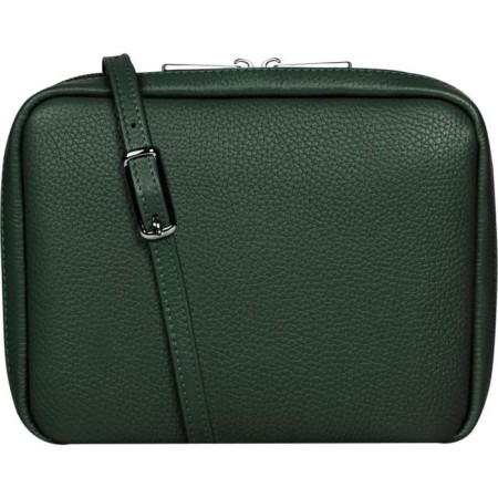 Bag Cross-Bodi with Mumi zipper, green color