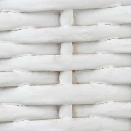 Wicker basket, 28 x 24 x 16/21 cm, white, willow-4