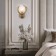 Wall lamp Bogate’s Galicia 354/1, E14, 1x60W, 80x190x260 mm, bronze color