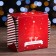 The box is folding, bilateral, "Merry Christmas", 16 x 16 x 10 cm