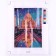 Diamond mosaic 21 × 30 cm, (full filling) "Night Taj Mahal"