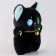 Soft toy "cat", 12 cm, black color