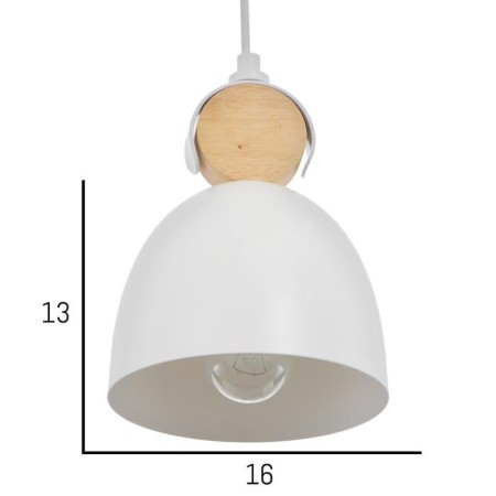 Lamp Bayerlux 34864/1 E27 40W white 16x16x22-122 cm-2
