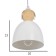 Lamp Bayerlux 34864/1 E27 40W white 16x16x22-122 cm