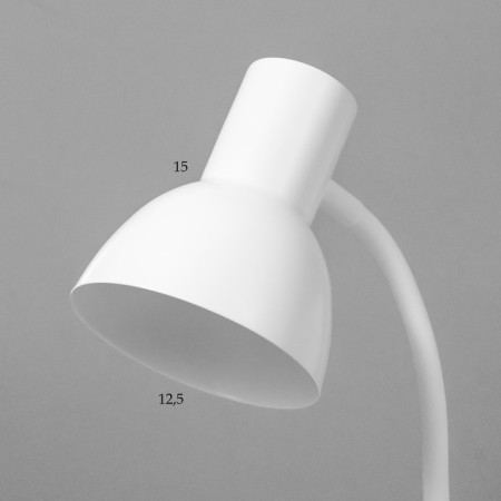 Charlie table lamp 1x40W E27 white 18x15.5x45.5 cm Risalux-4