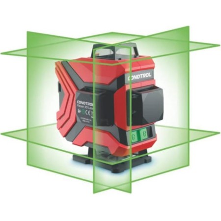Laser level of Condtrol Fliesen 3D Laser 7-2-103, 20 m, ± 0.3 mm, thread 1/4 "-4