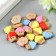 A set of buttons of decorative plastic "Capcakes" (set of 20 pcs) 1.6x1.7 cm