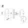 Sconces st. SL2000.211.01. GEA. 1x40 W, E14, 16x32.5 cm, golden color
