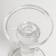 Glass "Podium" transparent 20.5x13x13 cm