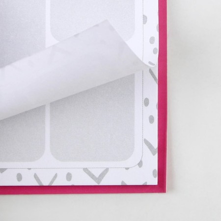Planing with tear -off sheets "Flowers", soft cover, 30 sheets-3