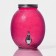 Dispenser for drinks Glass "Fresh", 4 l, 21 × 16 × 24 cm, pink color