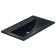 Sink uperwood Foster Quartz 80 cm, quartz, black matte, space