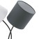 ALMEIDA 2x40W table lamp E14, black