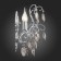 Sconces st. SL846.101.02. OoreCchini. 2x40 watts, E14, 25.5x38 cm, dark chromium color