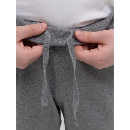 Pants for boys, height 128 cm, dark gray color-2