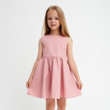 Children's dress with pockets KAFTAN, p. 36 (134-140), powder