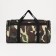 Road bag with lightning, 3 external pockets, a long belt, camouflage color/brown
