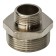 Nipple of the transition stout SFT-0004-011434, 1 1/4 "x 3/4", external thread, nickel. brass