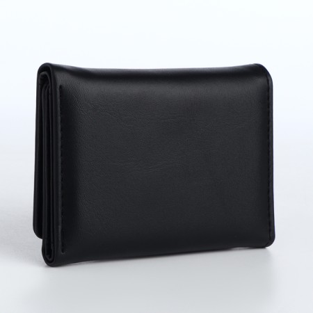 Kid wallet on the button, black color-1