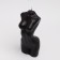 Figure candle "Women's bust", 6x14 cm, black, 4 hours