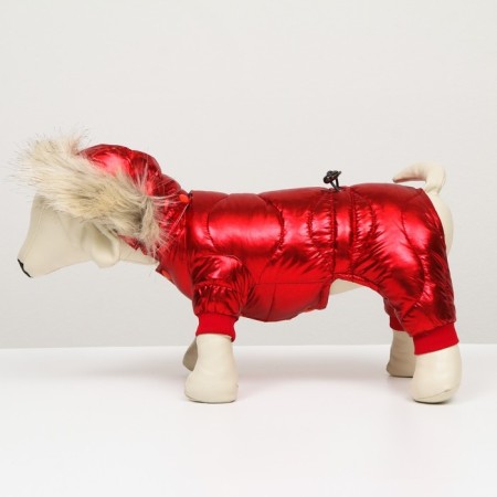 The jumpsuit "Girl" with a weight, size 12 (ds 28 cm, OG 38 cm, Osh 27 cm), red-3