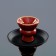 Hookah 47 cm, 1 pipe, 10 x 43 cm, black