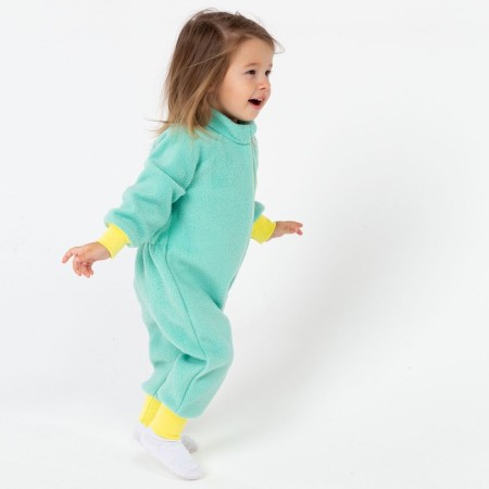 Combineson for children, mint color, height 98 cm-5