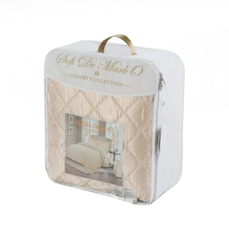 A set with a "Paola" bedspread, size 240x260 cm, 50x70 cm - 2 pcs, cream color-5