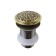 Bottom valve Bronze de Luxe "Ornament" 21989/1, for the shell, brass, bronze