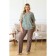 Female blouse, size 50, green color