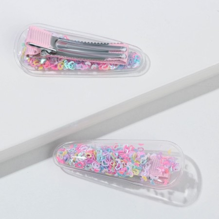 Hair hairpins "Girl-Confet", 2 pcs.-2
