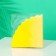Round napkin 32 cm 12pcs/elastic yellow gradient