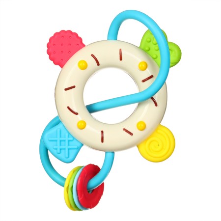A set of rattles "Sweets", with elastic elements, 5 pcs, color mix, crumb I-6