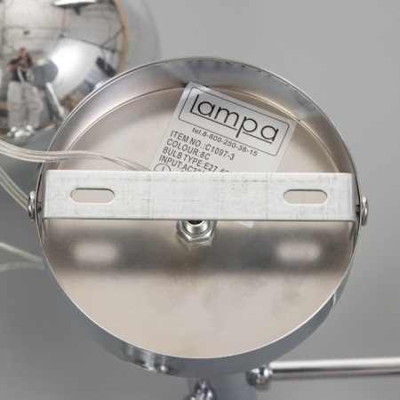 Apollo chandelier 3x60W e27 chrome-7