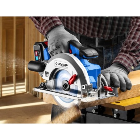 Circular saw battery. Zubble CPB-190-41, 20 V, 4 Ah, 3500 rpm, D = 190x20 mm-6