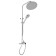 The shower system Zein Z3892, pouring in the case, upper watering can D = 23 cm, manual 11.5 cm, chrome