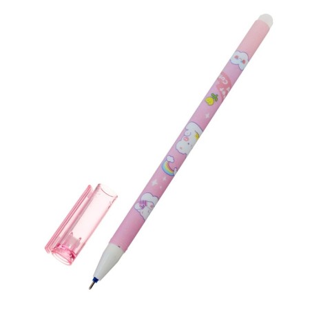Gel handle washed ink, blue rod 0.5 mm, a body with a pattern, mix (do not write pens, a rod replacement is required)-2
