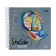 Sketchbook, square 170 x 170 mm, 80 sheets, on the crest, Street Style, hard cover, block 120 g/m²