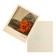 Mini-postcard "Shine!" red rose, 9 x 10.5 cm