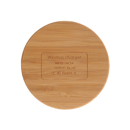Luazon LCC-76, 1 A, USB-MicroUSB wireless charger, light brown-2