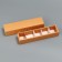 Box for sweets, confectionery packaging, 5 cells, "craft", 5 x 21 x 3.3 cm