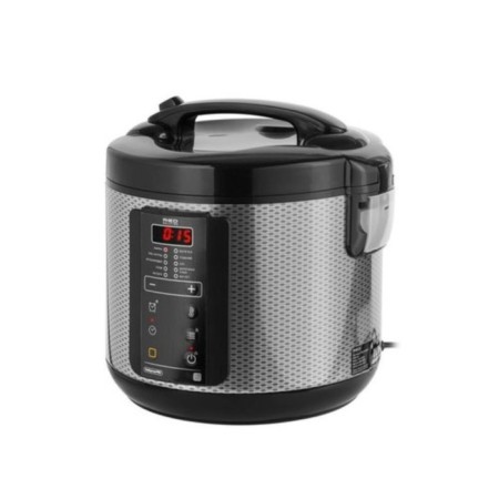 Red SkyCook-M225S multicooker multicooker, 860 watts, 5 l, 11 programs, silver-hourly-1
