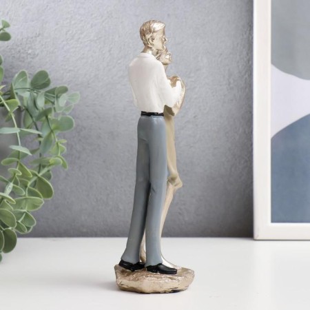 Polystone souvenir "Lovers" mix 20x8x6.5 cm-3
