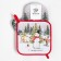Kitchen kit “I wish you happiness” mittens-output 20x28cm, 19x19cm severity, 100% cotton