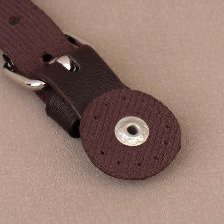 Back button block, 8 × 3 cm, brown color-4
